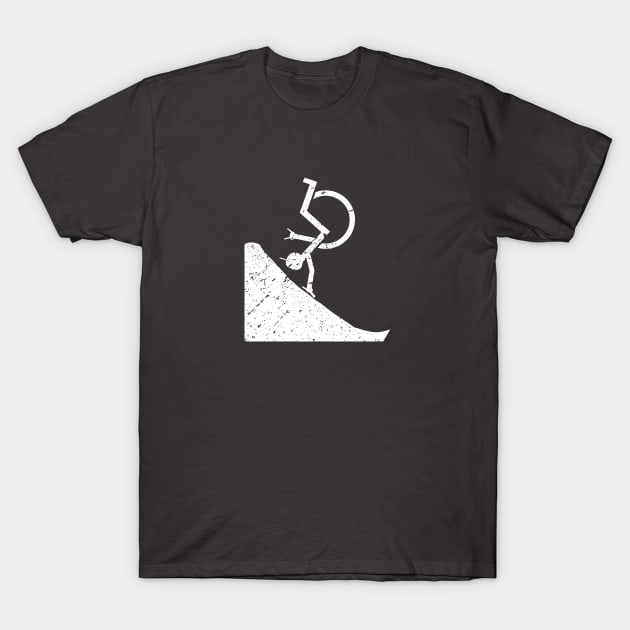 Wheelchair Tricks Skater T-Shirt by geekspeaker